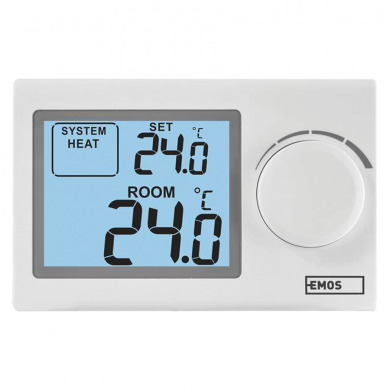 Izbový manuálny bezdrôtový termostat P5604