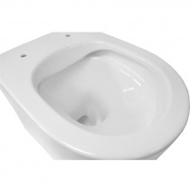 WC závesné kapotované, RIMLESS, 495x360x370, keramické, vr. sedátka CSS113S