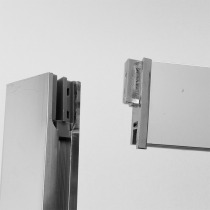 Sprchový kút, LIMA, obdĺžnik, 110 x 100 cm, chróm ALU, sklo Číre
