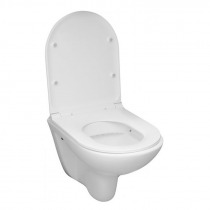 WC závesné, RIMLESS, 530x355x360, keramické, vr. sedátka CSS113S