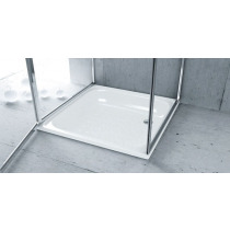 Smaltovaná sprchovacia vanička, štvorec 70x70x12cm, biela