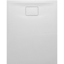 ACORA sprchová vanička,litaty mramor,obdĺžnik 100x80x2,9cm, biela,dekor kam