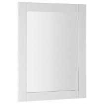 FAVOLO zrkadlo v ráme 60x80 cm, biela mat