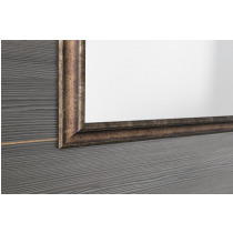 ROMINAzrkadlo v drevenom ráme 680x880mm, bronzová patina