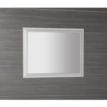 AMBIENTE zrkadlo v drevenom ráme 720x920mm, starobiela