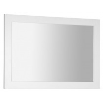 NIROX zrkadlo v ráme 1200x700x28 mm, biela lesk