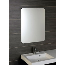 ISHAPE Zrkadlo 500x900mm, zaoblené rohy, bez uchytenia