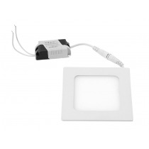 START LED podhľadové svietidlo, 6W, 230V, 120x120mm, denná biela, 430lm, biela