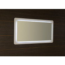 LORDE LED podsvietené zrkadlo s presahom 1100x600mm, biela