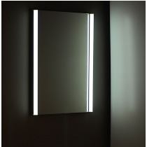 ALIX zrkadlo s LED osvetlením 55x70x5cm, biela