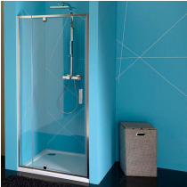 EASY LINE otočné sprchové dvere 760-900mm, číre sklo