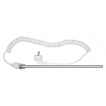 Elektrická vykurovacia tyč bez termostatu, krútený kábel, 600 W