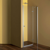 Sprchové dvere, Fantasy, 80x190cm, chróm ALU, sklo Point, pravé prevedenie