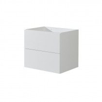 Aira kúpeľňová skrinka, biela, 2 zásuvky, 610x530x460 mm