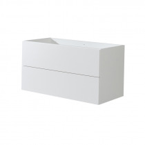 Aira kúpeľňová skrinka, biela, 2 zásuvky, 1010x530x460 mm
