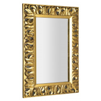 ZEEGRAS zrkadlo v ráme, 70x100cm, zlatá