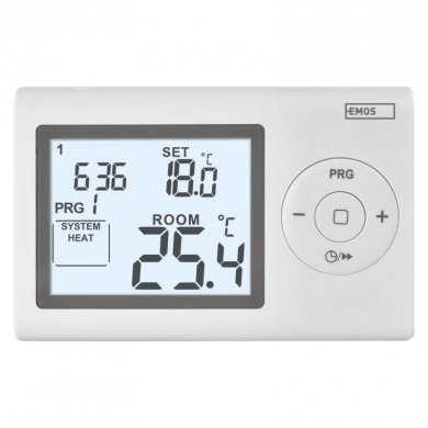 Izbový termostat EMOS P5607, drôtový