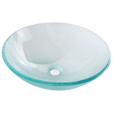 ICE sklenené umývadlo priemer 42 cm