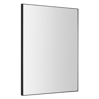 AROWANA zrkadlo v ráme, 600x800mm, čierna mat