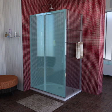 LUCIS LINE sprchová bočná stena 1000mm, číre sklo