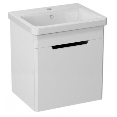 ELLA umývadlová skrinka 37,5x43x34cm, 1x dvierka,ľavá, biela