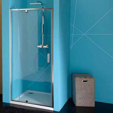 EASY LINE otočné sprchové dvere 880-1020mm, číre sklo