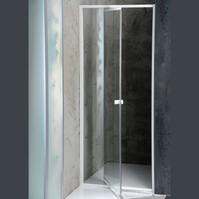 AMICO sprchové dvere výklopné 820-1000x1850mm, číre sklo
