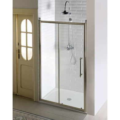 ANTIQUE sprchové dvere posuvné 1100mm, číre sklo, bronz