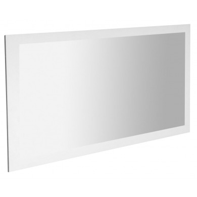 NIROX zrkadlo v ráme 1200x700x28 mm, biela lesk