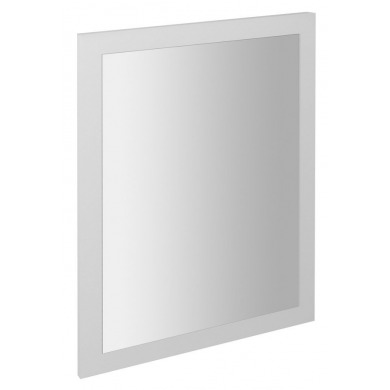 NIROX zrkadlo v ráme 600x800x28mm, biela (LA611)