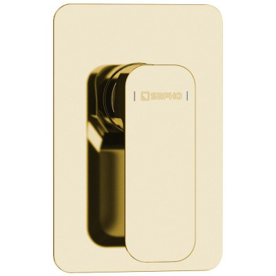 SPY podomietková sprchová batéria, 1 výstup, zlato