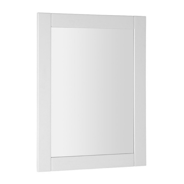 FAVOLO zrkadlo v ráme 60x80 cm, biela mat