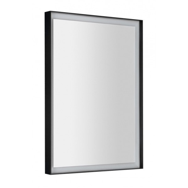 SORT LED podsvietené zrkadlo 470x700mmm, čierna mat